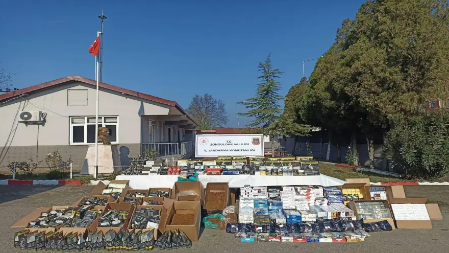 Jandarma’dan kaçak tütün operasyonu…