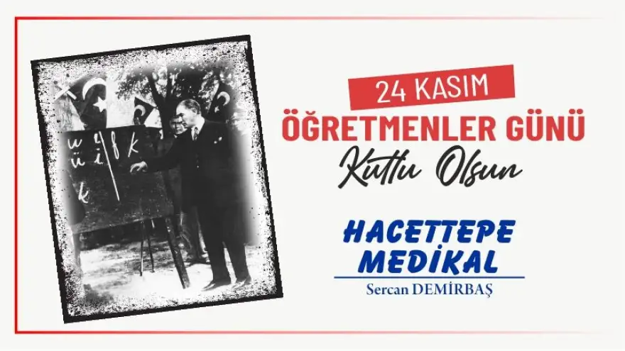 24 Kasım Öğretmenler Günü Kutlu Olsun