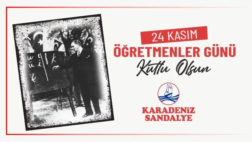 24 Kasım Öğretmenler Günü Kutlu Olsun