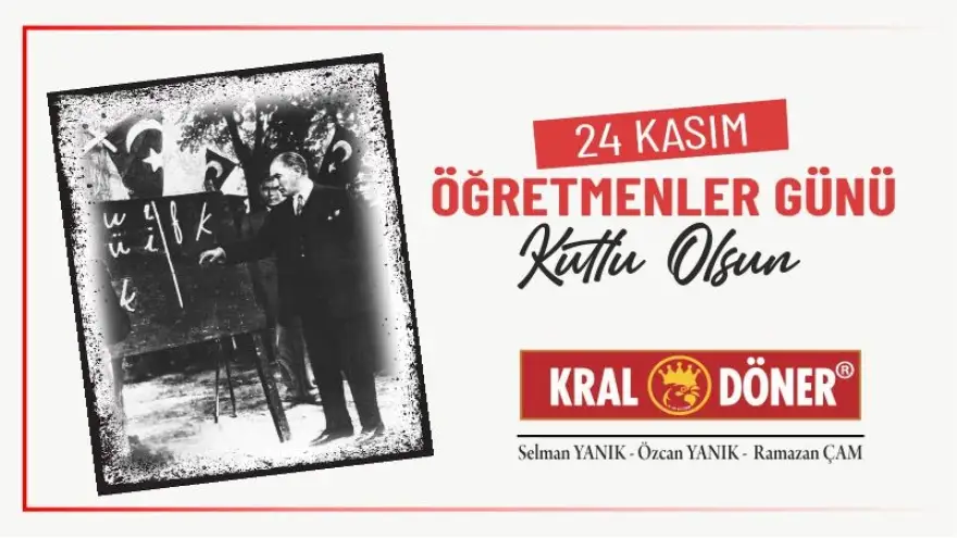 24 Kasım Öğretmenler Günü Kutlu Olsun