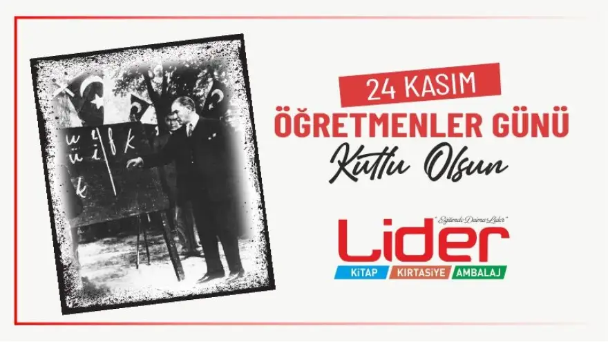 24 Kasım Öğretmenler Günü Kutlu Olsun