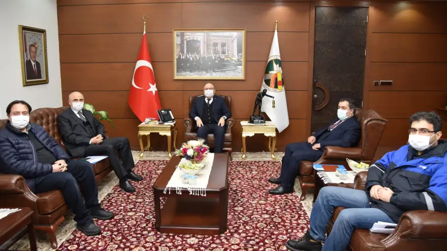 TEDAŞ Genel Müdürü Vali Mustafa Tutulmaz’ı ziyaret etti