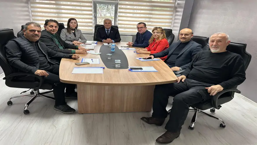 Müdür Akgül, sendika başkanlarıyla toplantı gerçekleştirdi...