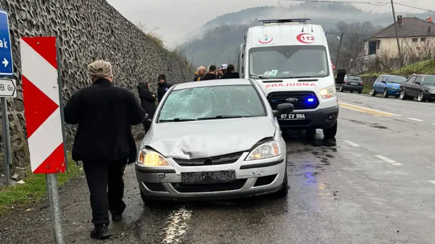 Trafik Kazası: 1 Yaralı