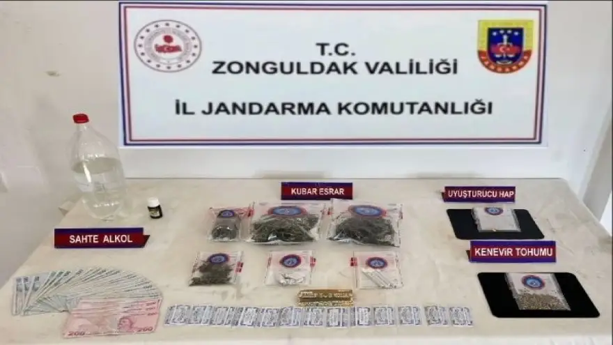 Narkotik operasyonunda 5 şüpheli yakalandı...