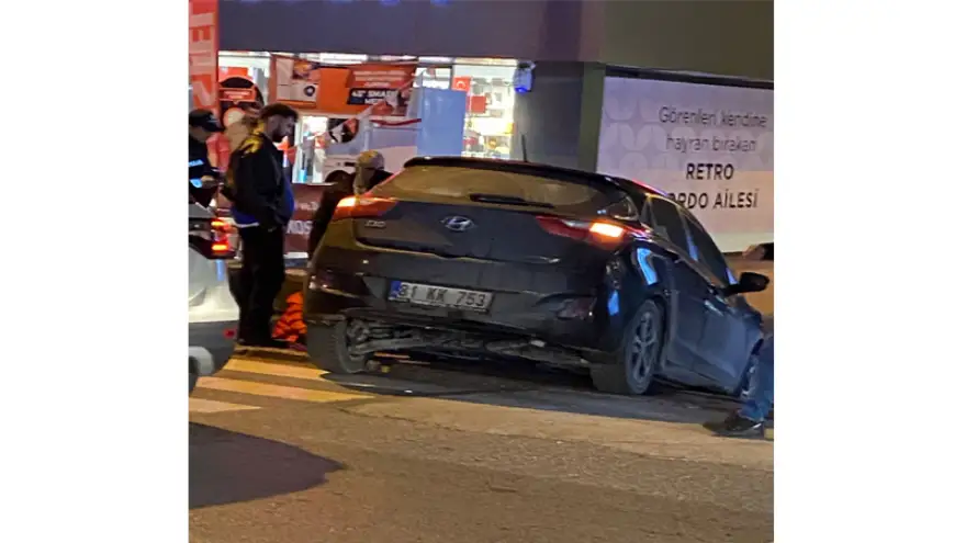 Yol zannetti… Merdivenlere düştü…