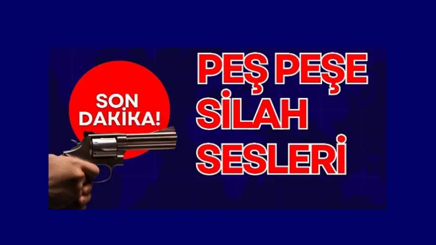 10 El ateş edildi, vatandaşlar panik yaşadı..