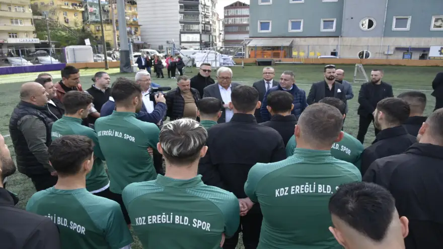 KDZ.EREĞLİ BELEDİYESPOR OMUZ OMUZA