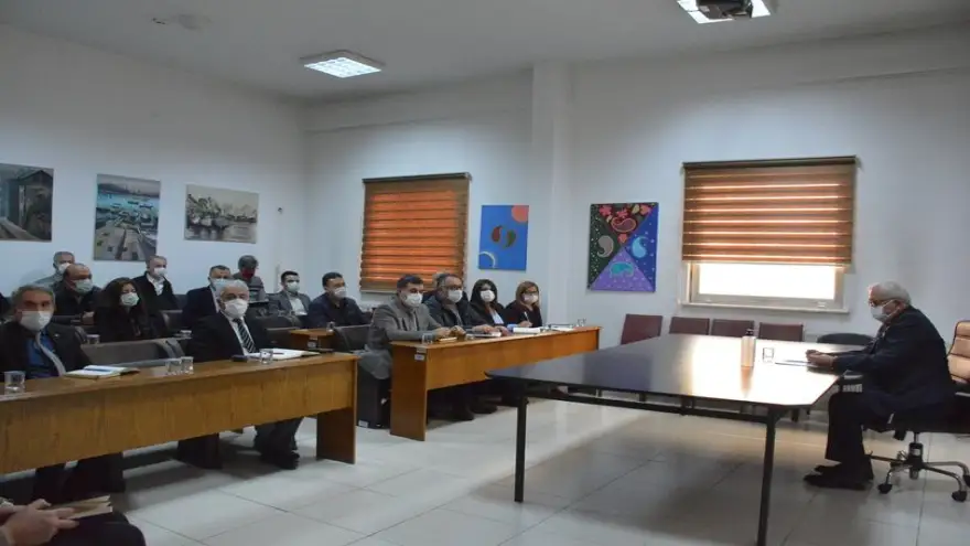 Başkan Posbıyık, ekibiyle değerlendirmede bulundu