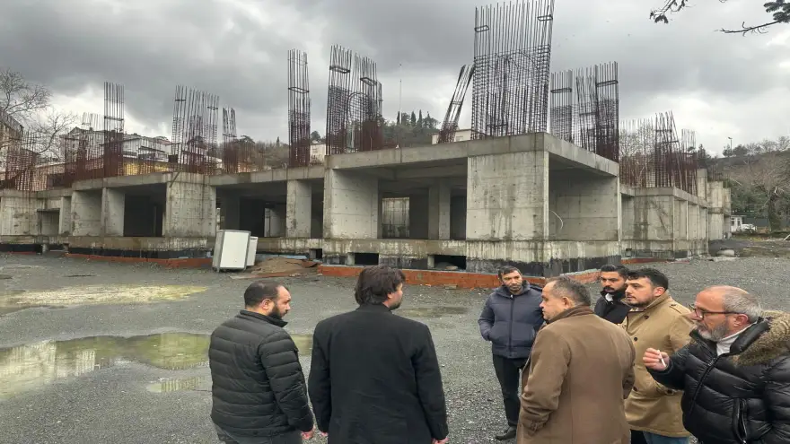 Andiç, Hükümet Konağı ve Emniyet Müdürlüğümüzün İnşaatını inceledi...