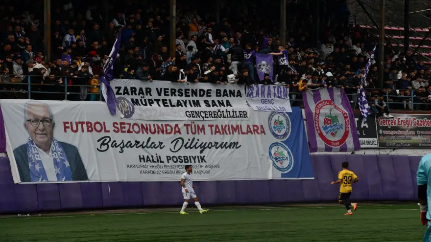 KDZ. EREĞLİ BELEDİYESPOR GENÇLİK MİMAR SİNAN SPOR MAÇI SEYİRCİSİZ OYNANACAK