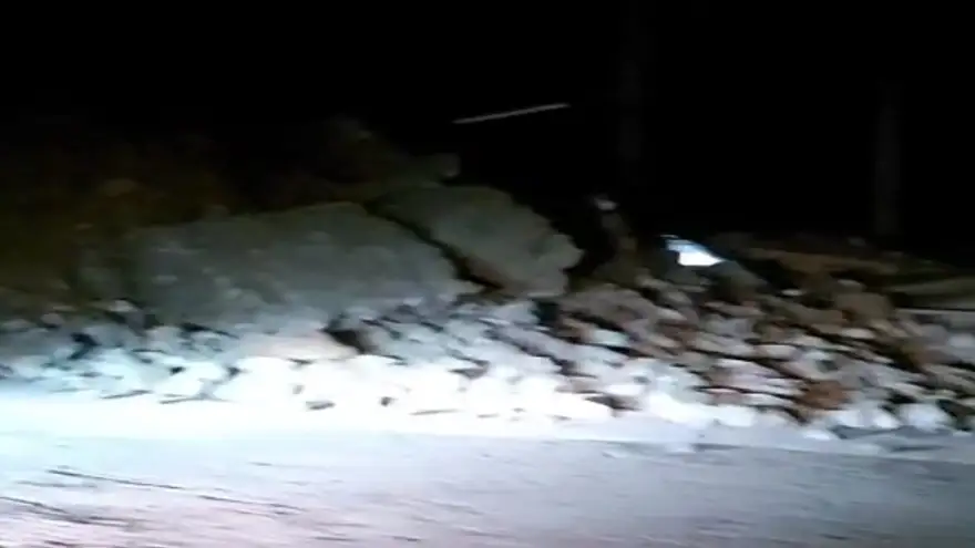 Alaplı OSB'de göçük meydana geldi, yol kapandı...