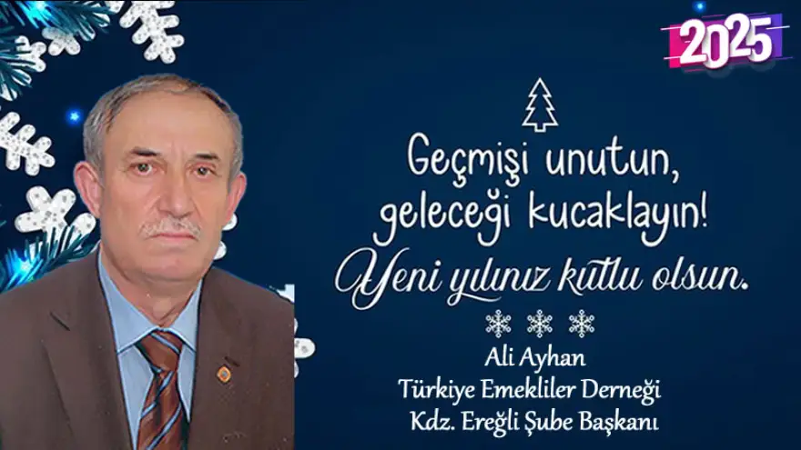 Ali Ayhan, Yeni Yılınız Kutlu olsun...