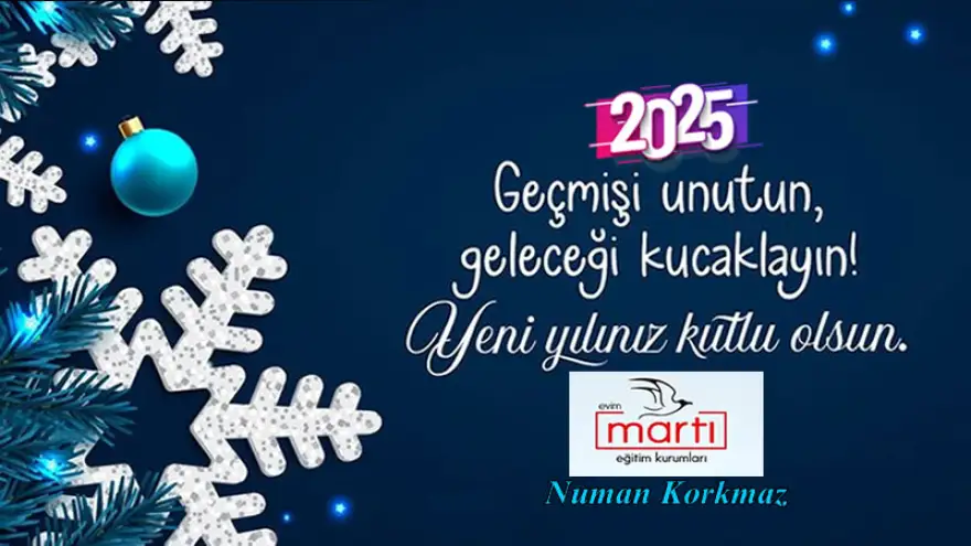 Martı Eğitim Kurumları, Yeni Yılınız Kutlu Olsun...