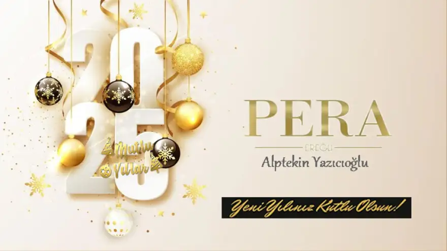 PERA, Yeni Yılınız Kutlu Olsun...
