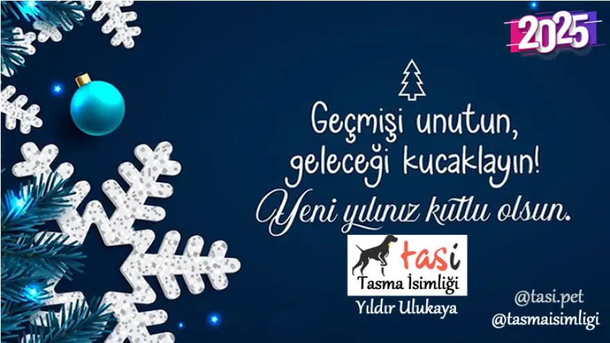 Tasi Tasma İsimliği, Yeni Yılınız Kutlu Olsun...