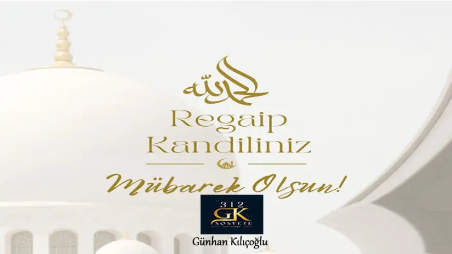 Sosyete Kuaförü, Regaip Kandiliniz Mübarek Olsun...