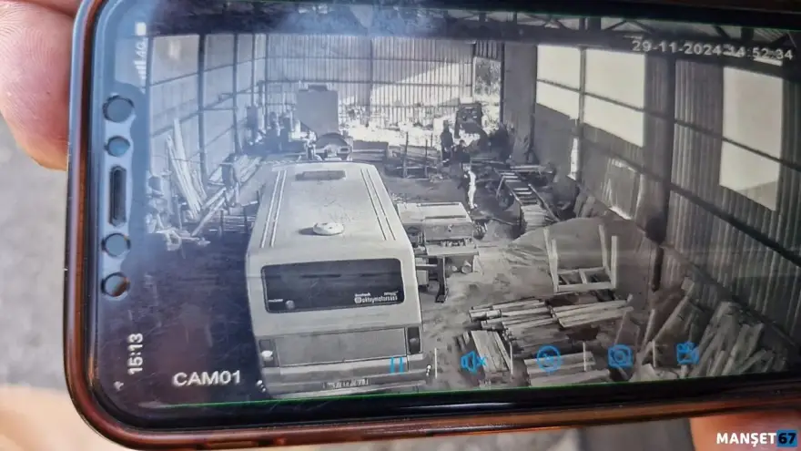 İş yerine minibüs ile girmişti,serbest bırakıldı...