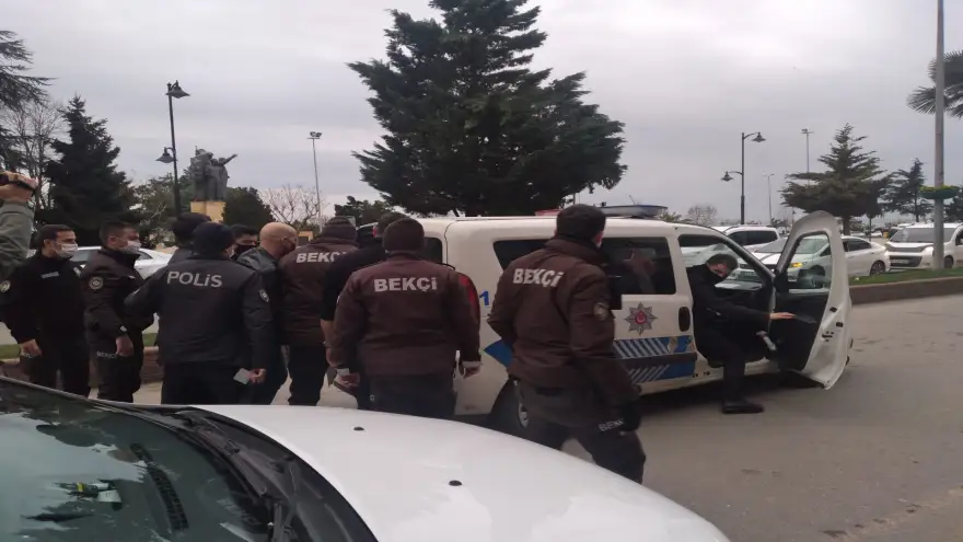 Alkollü şahıs, Polis ekiplerine zor anlar yaşattı