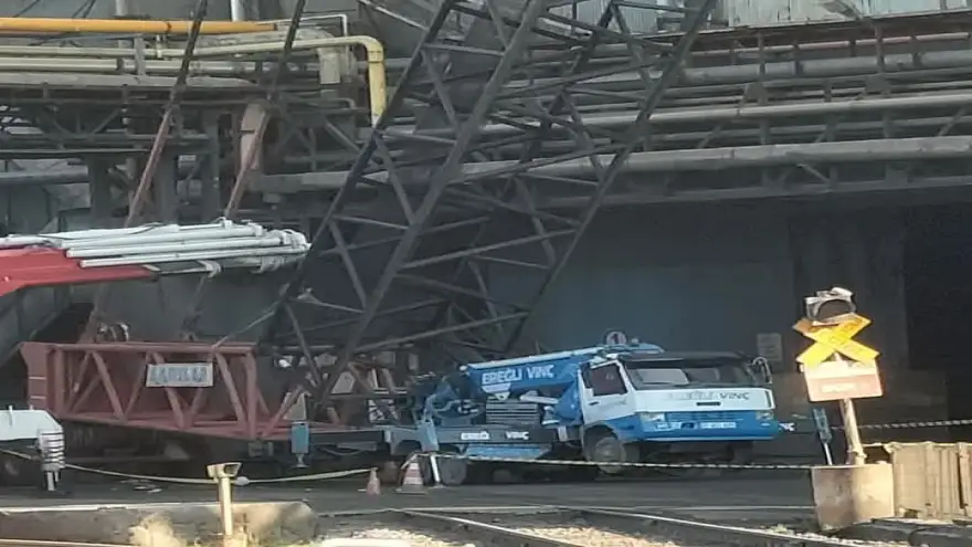 Erdemir'de iş kazası: 1 Ölü - 1 Ağır yaralı