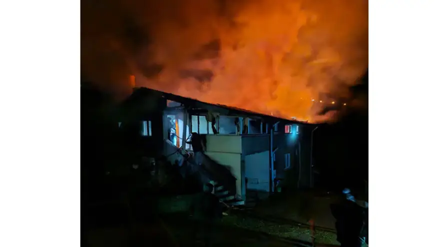 Kış ayında evsiz kaldılar