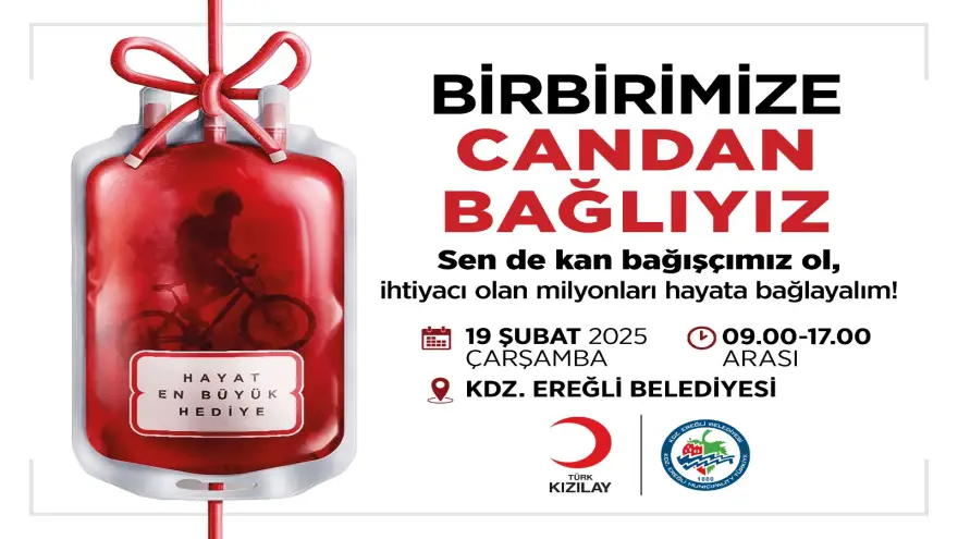 Sen de kan bağışcımız ol!