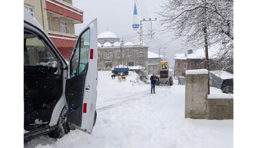 Hastaya ulaşmak için ekipler seferber oldu...