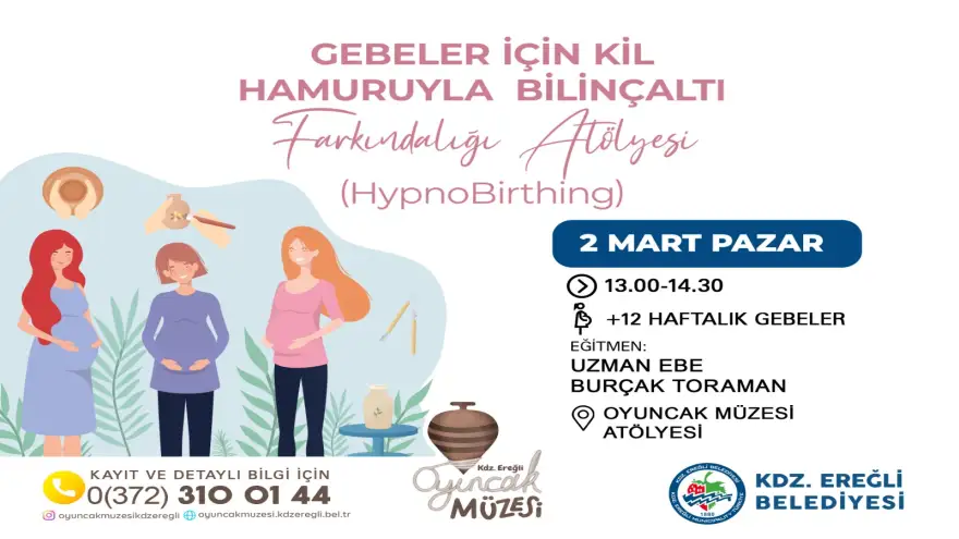 OYUNCAK MÜZESİ’NDE GEBELER İÇİN FARKINDALIK ATÖLYESİ DÜZENLENECEK