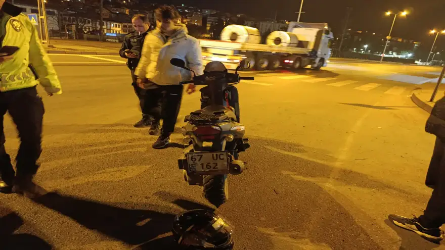 Ereğli'de Motosiklet Kazası: Bir Kişi Yaralandı