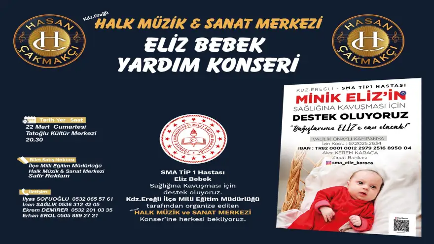 Eliz Bebek için destek etkinliği