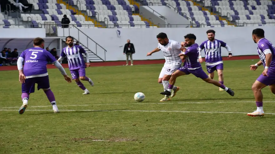 SİNOP’DAN 1 PUANLA DÖNÜYORUZ: 2-2