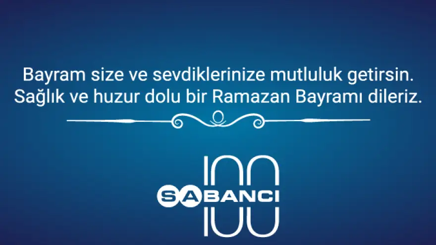 Ramazan Bayramınız Kutlu Olsun..