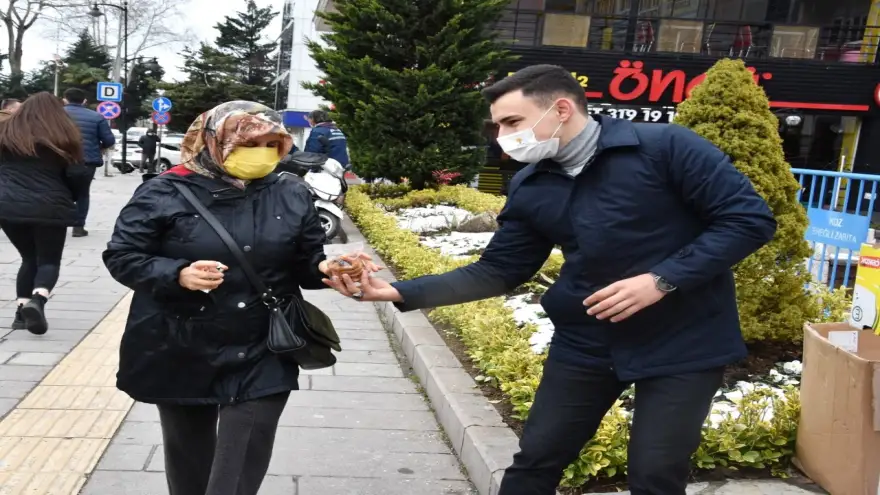 Ereğli halkının kandilini kutladılar