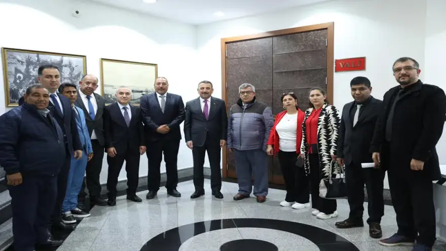 Atlazoğlu'ndan Vali Hacıbektaşoğlu'na anlamlı ziyaret..