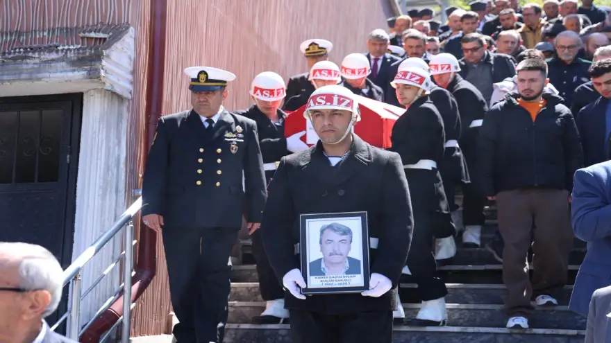 Kıbrıs Gazisi İhsan Küçüksakallı son yolculuğuna uğurlandı