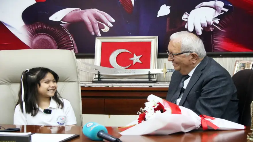ADEN SU CEBİR, BAŞKAN POSBIYIK’IN KOLTUĞUNA OTURDU