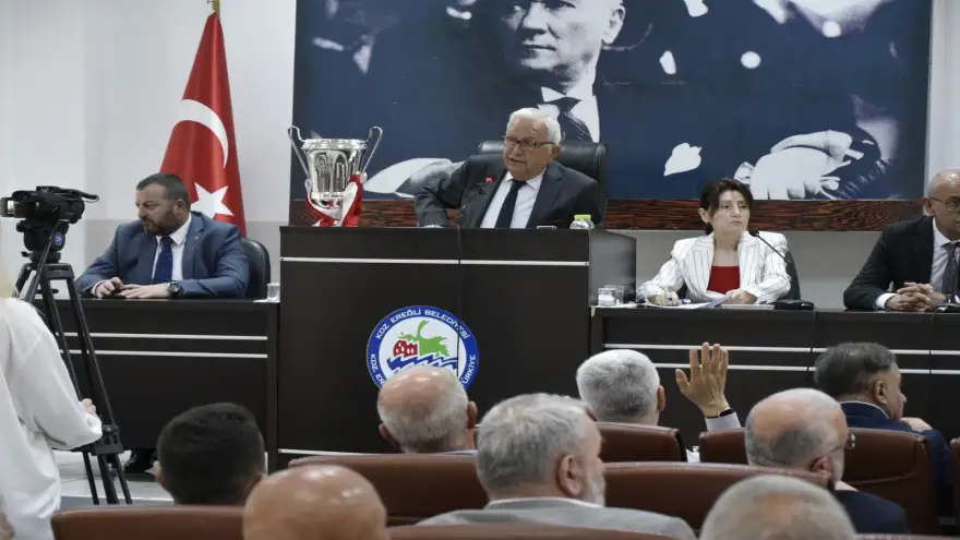 KDZ. EREĞLİ BELEDİYE MECLİSİ SALDIRIYI KINADI