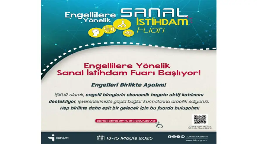 Engelliler haftasında sanal istihdam fuarı düzenleniyor