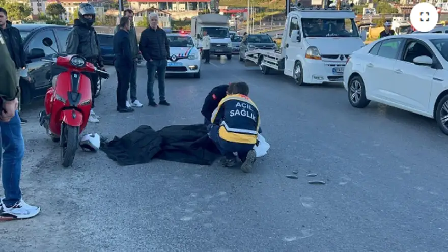 Belen kavşakta feci kaza.. 1 Kişi hayatını kaybetti