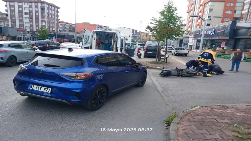 Trafik kazası: 1 Yaralı