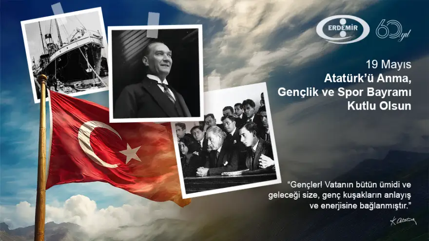 19 Mayıs Atatürk'ü anma gençlik ve Spor Bayramı kutlu olsun