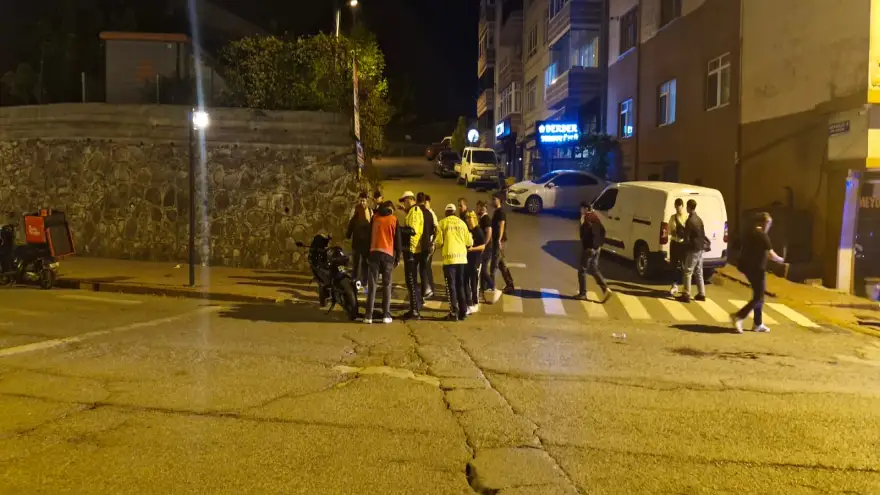 İki motosiklet çarpıştı: 1 Kişi yaralandı...