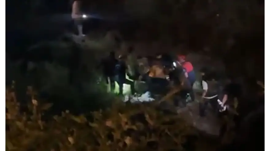Alkollü olduğu iddia edilen şahıs ormanlık alana düştü...