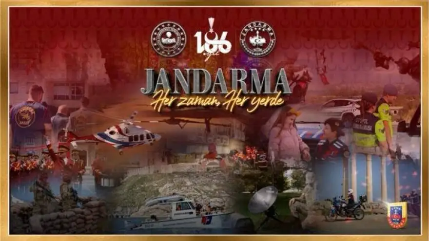 Jandarma 186 yaşında