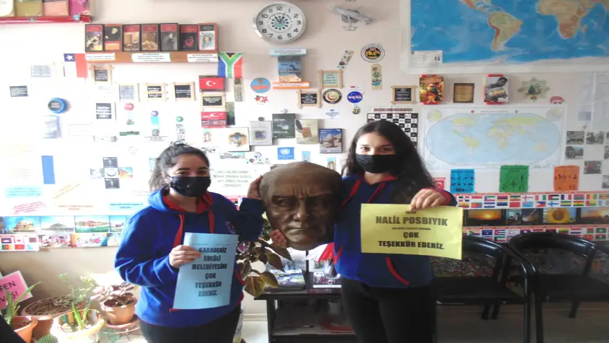 Şanlıurfalı öğrencilerden Başkan Posbıyık’a teşekkür
