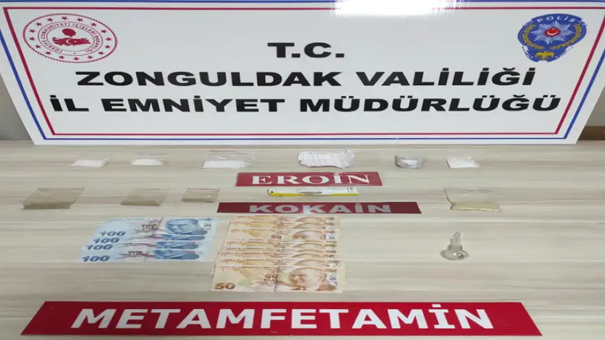 Ereğli'de uyuşturucu operasyonu