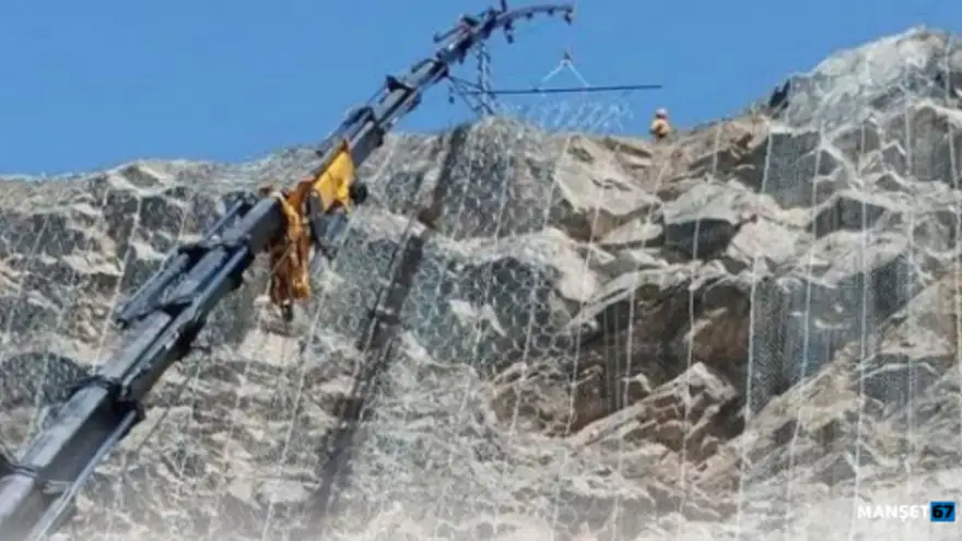 Bozkurt, Çelik ağ uygulaması yapılıyor...