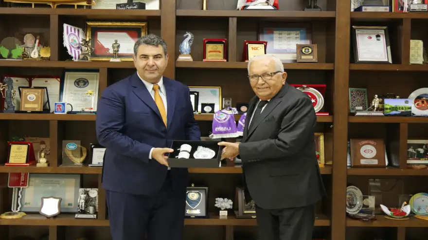 KAYMAKAM YILMAZ, BAŞKAN POSBIYIK’I ZİYARET ETTİ