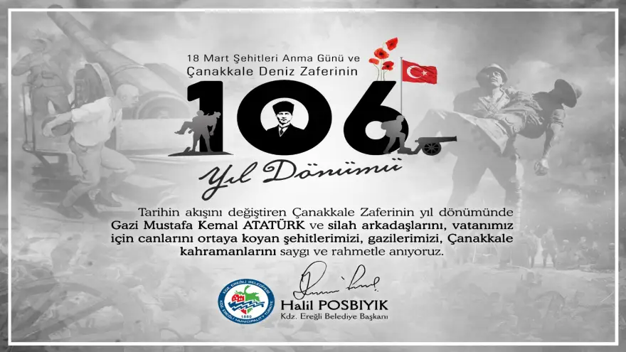 Başkan Posbıyık’tan Çanakkale Zaferi Mesajı