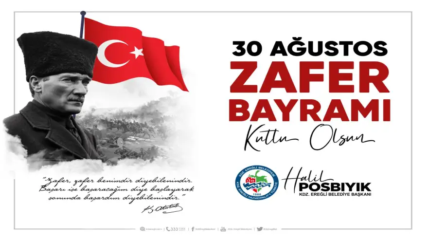 30 Ağustos Zafer Bayramı Kutlu Olsun...
